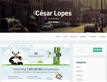 Tablet Screenshot of cesarlopes.com